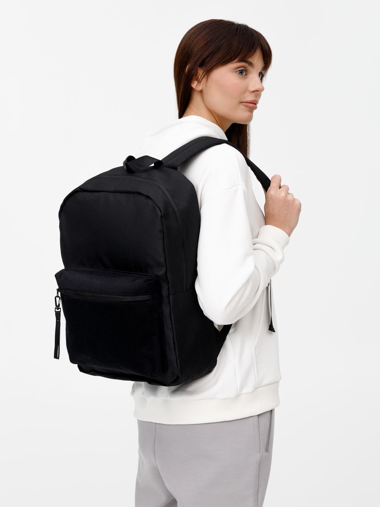 Рюкзак Patch Catcher с карманом из липучки, черный — изображение 16