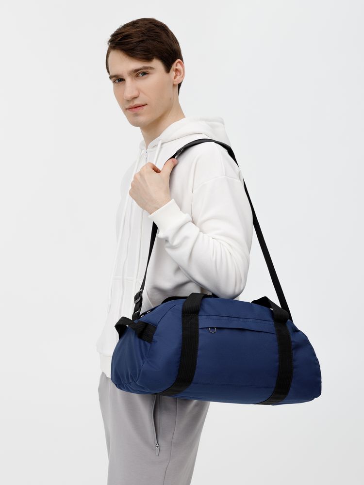 Спортивная сумка Portager, темно-синяя — изображение 7