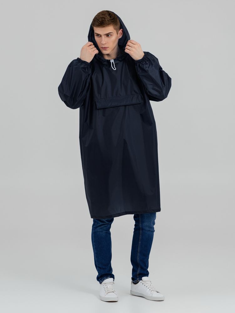 Дождевик-анорак Alatau, темно-синий, единый размер — изображение 6