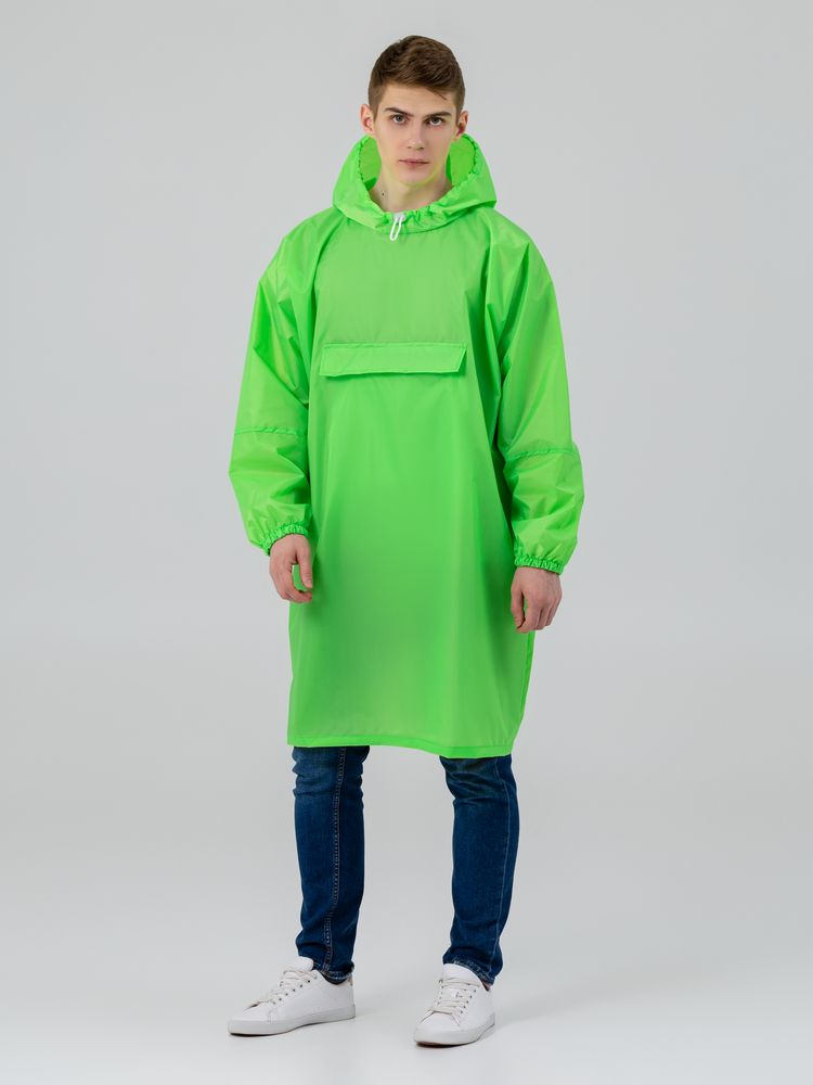 Дождевик-анорак Alatau, зеленое яблоко, единый размер — изображение 5