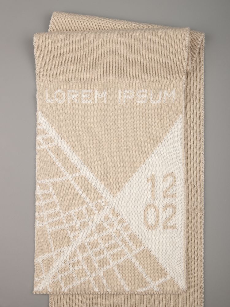 Шарф на заказ Tricksy Rand, S, полушерсть — изображение 5