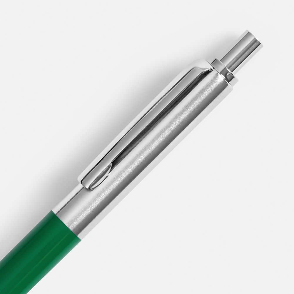 Ручка шариковая Popular, зеленая — изображение 4