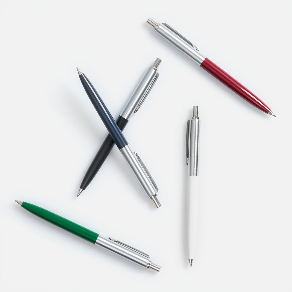 Ручка шариковая Popular, зеленая — изображение 5