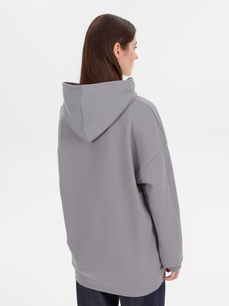 Худи оверсайз унисекс Outshine, серое — изображение 8