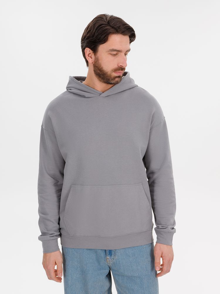 Худи оверсайз унисекс Outshine, серое — изображение 10