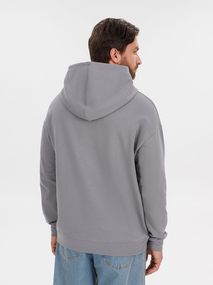 Худи оверсайз унисекс Outshine, серое — изображение 11