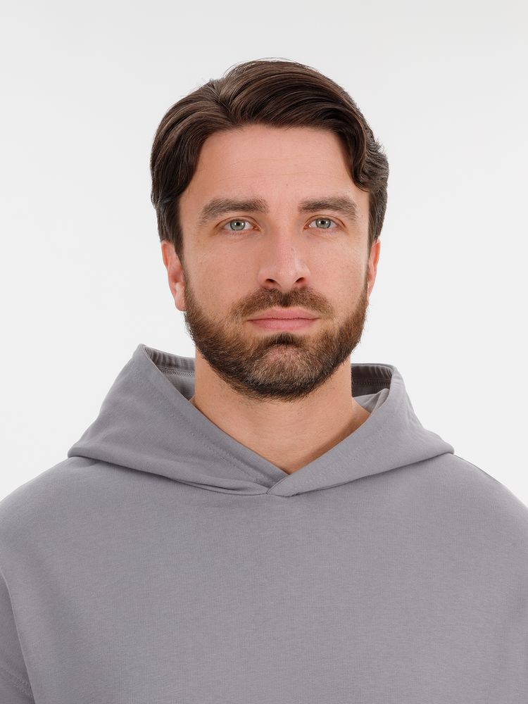 Худи оверсайз унисекс Outshine, серое — изображение 12