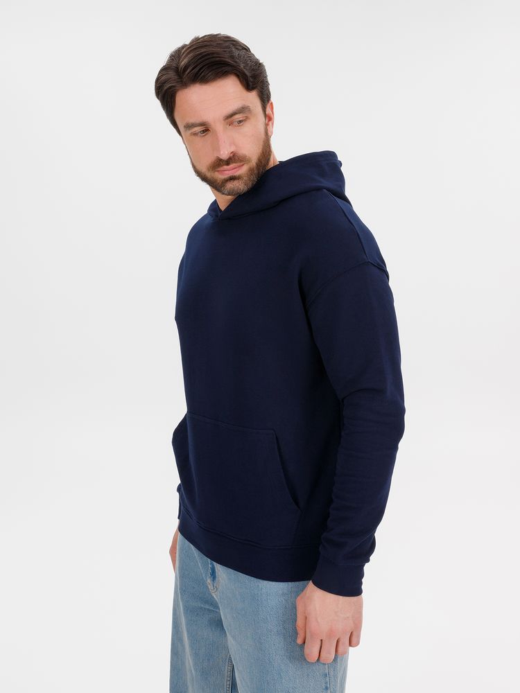 Худи оверсайз унисекс Outshine, темно-синее — изображение 7