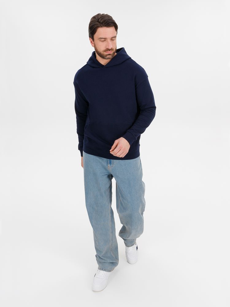 Худи оверсайз унисекс Outshine, темно-синее — изображение 10