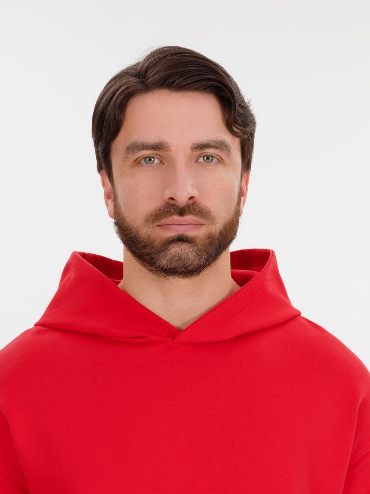 Худи оверсайз унисекс Outshine, красное — изображение 12