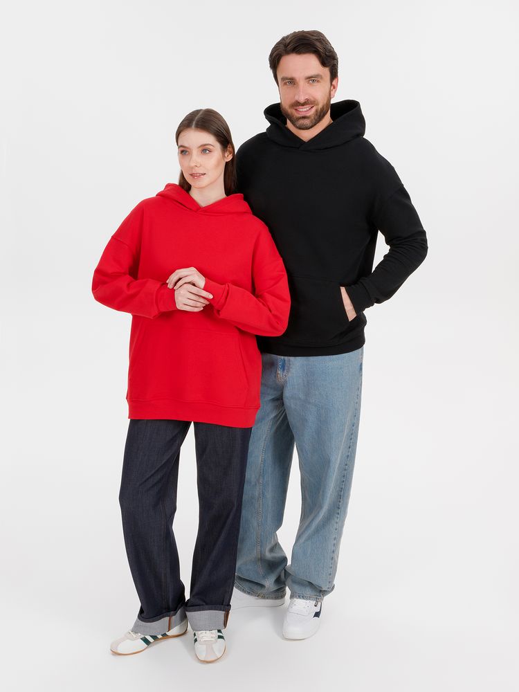 Худи оверсайз унисекс Outshine, красное — изображение 15