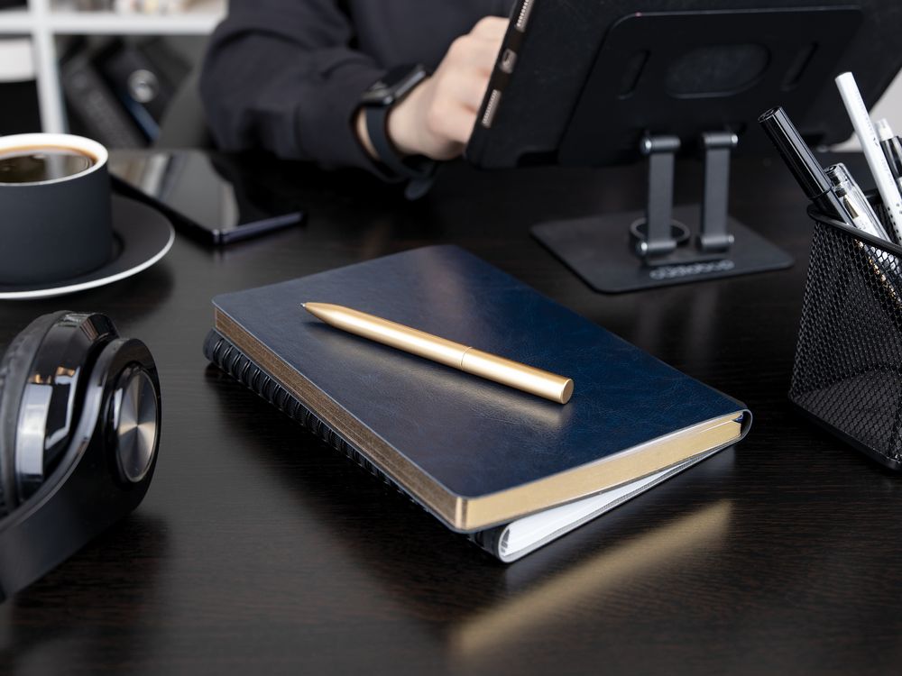 Ручка шариковая Superbia, золотистая — изображение 5