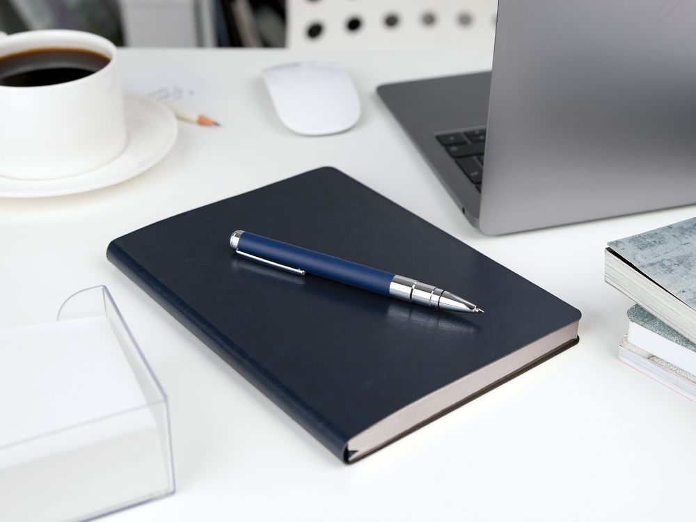 Ручка шариковая Kugel Chrome, белая — изображение 7