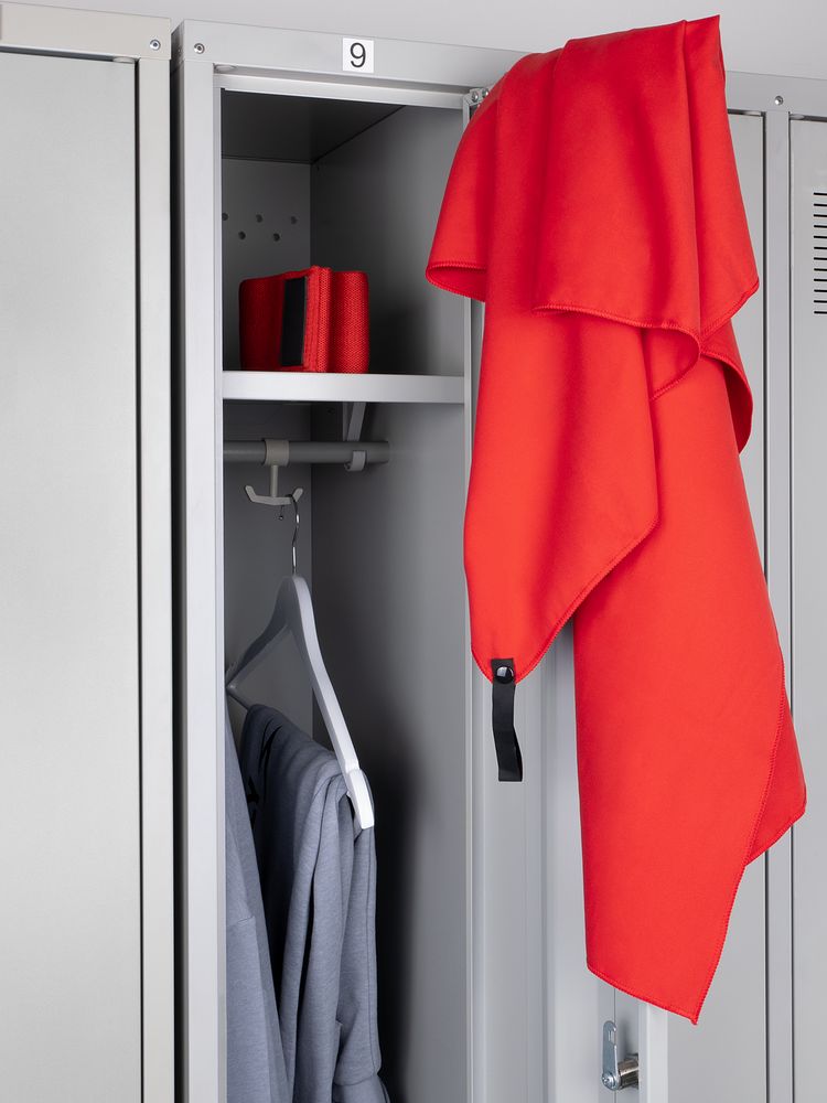 Полотенце спортивное Snaab, красное — изображение 13