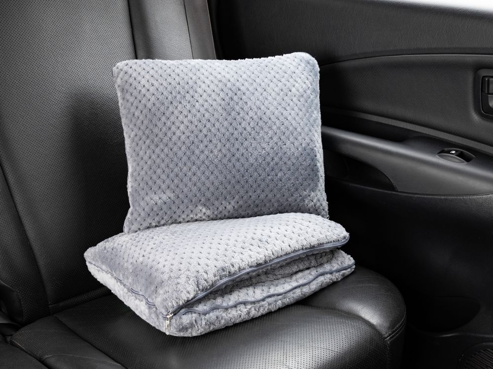 Плед-подушка Dreamscape, серый — изображение 8