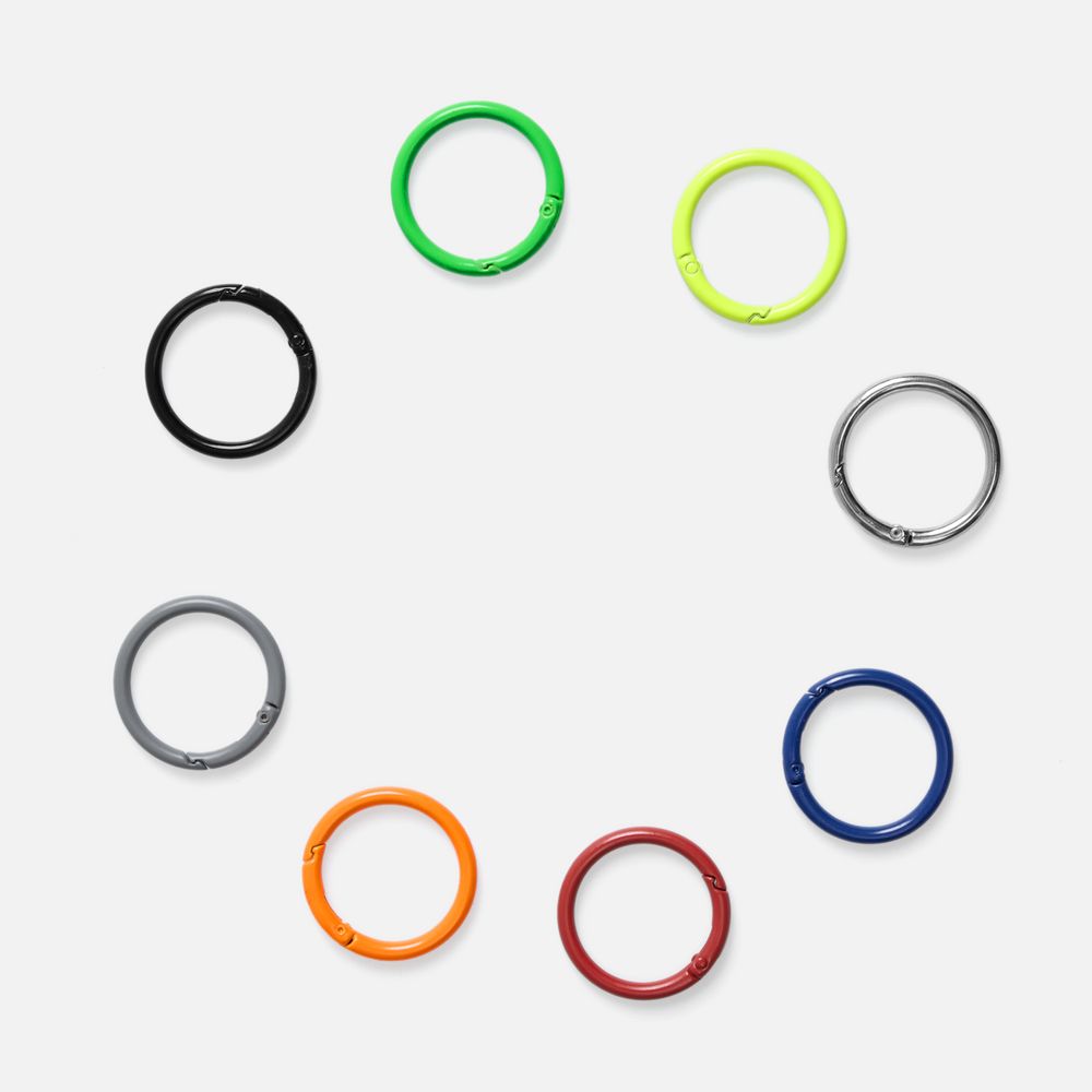 Карабин-кольцо Claus, L, красный — изображение 4