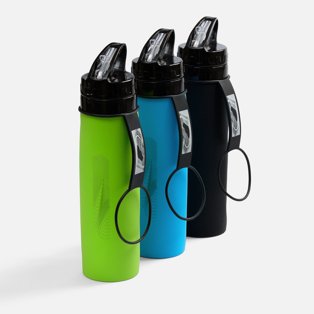 Складная бутылка для воды Langfossen, голубая — изображение 10