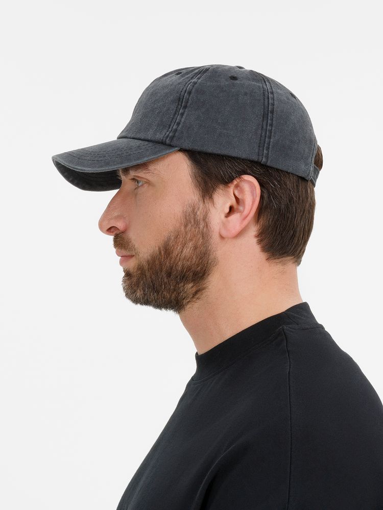 Бейсболка Berwi, черная — изображение 7