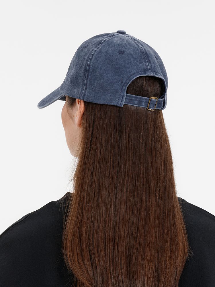 Бейсболка Berwi, темно-синяя — изображение 11