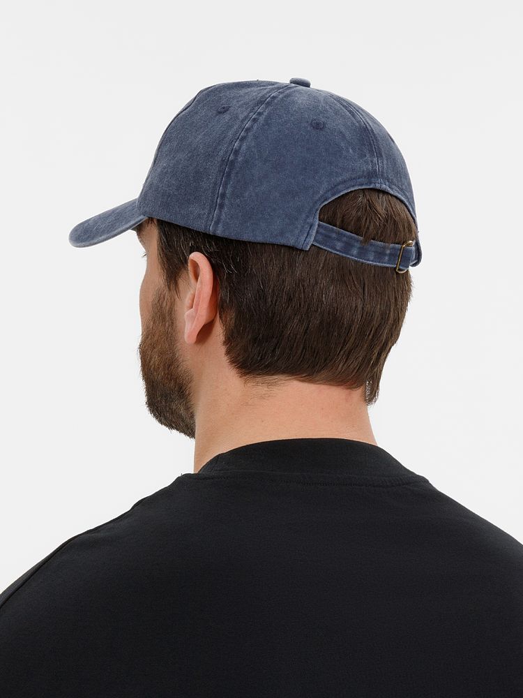 Бейсболка Berwi, темно-синяя — изображение 8