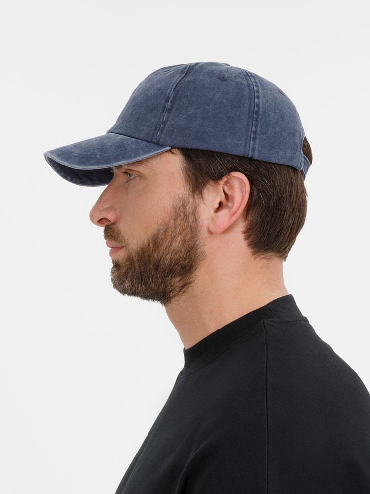 Бейсболка Berwi, темно-синяя — изображение 7