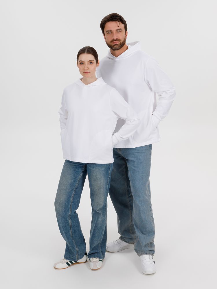 Худи унисекс Morfiss, белое — изображение 14