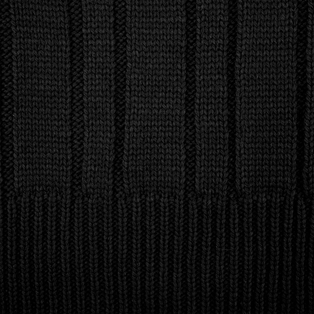 Шарф Knit Beat, черный — изображение 4