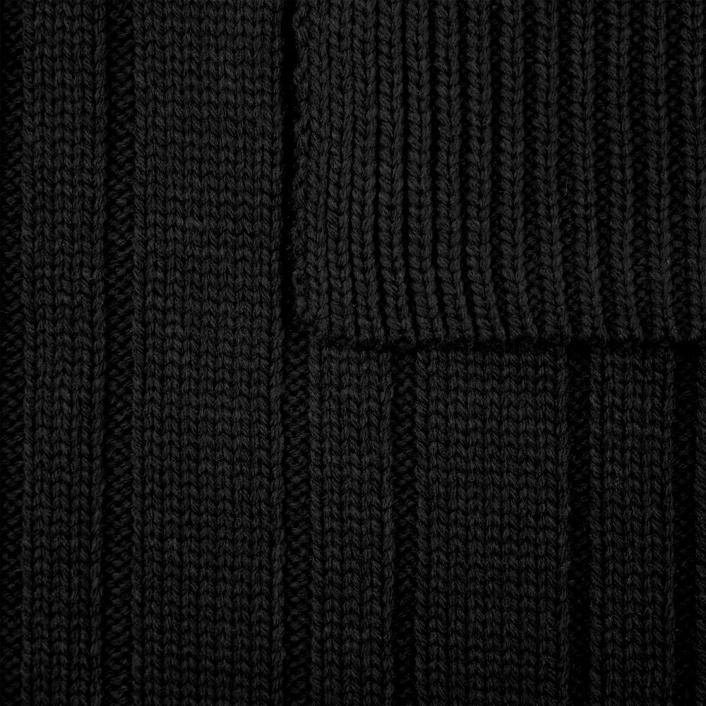 Шарф Knit Beat, черный — изображение 5