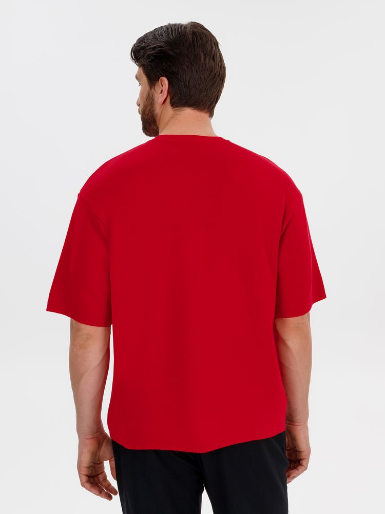 Джемпер с коротким рукавом Siluetti Volumica, красный — изображение 10