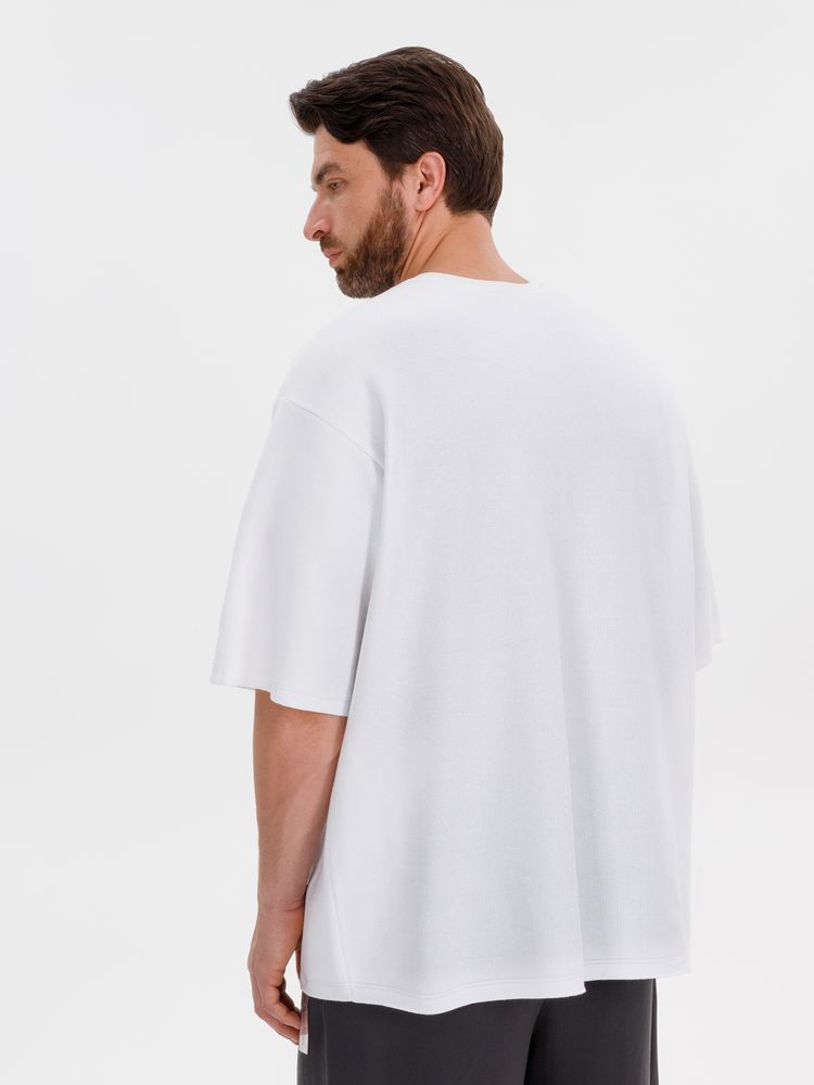 Джемпер с коротким рукавом Siluetti Volumica, молочно-белый — изображение 10