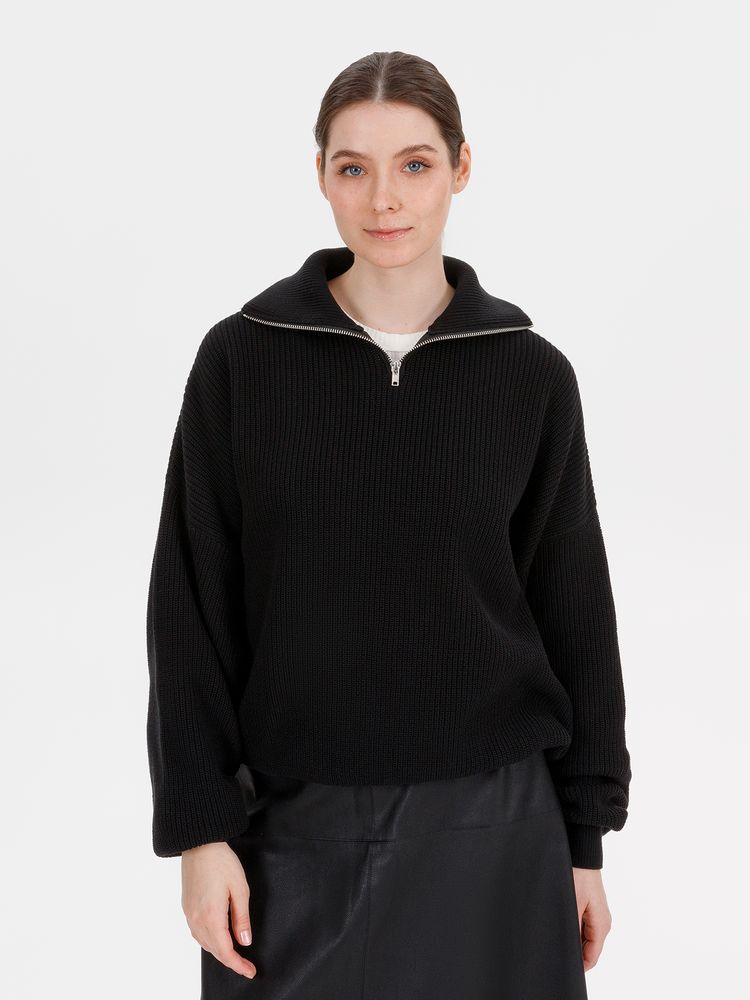 Джемпер Siluetti Birne, черный — изображение 6