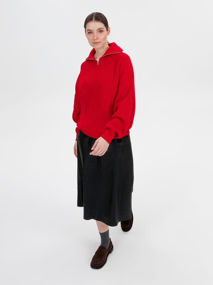 Джемпер Siluetti Birne, красный — изображение 8