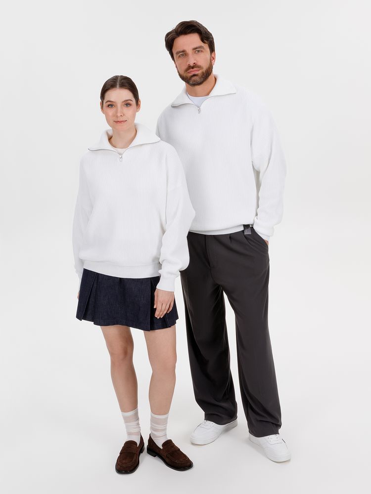 Джемпер Siluetti Birne, молочно-белый — изображение 15