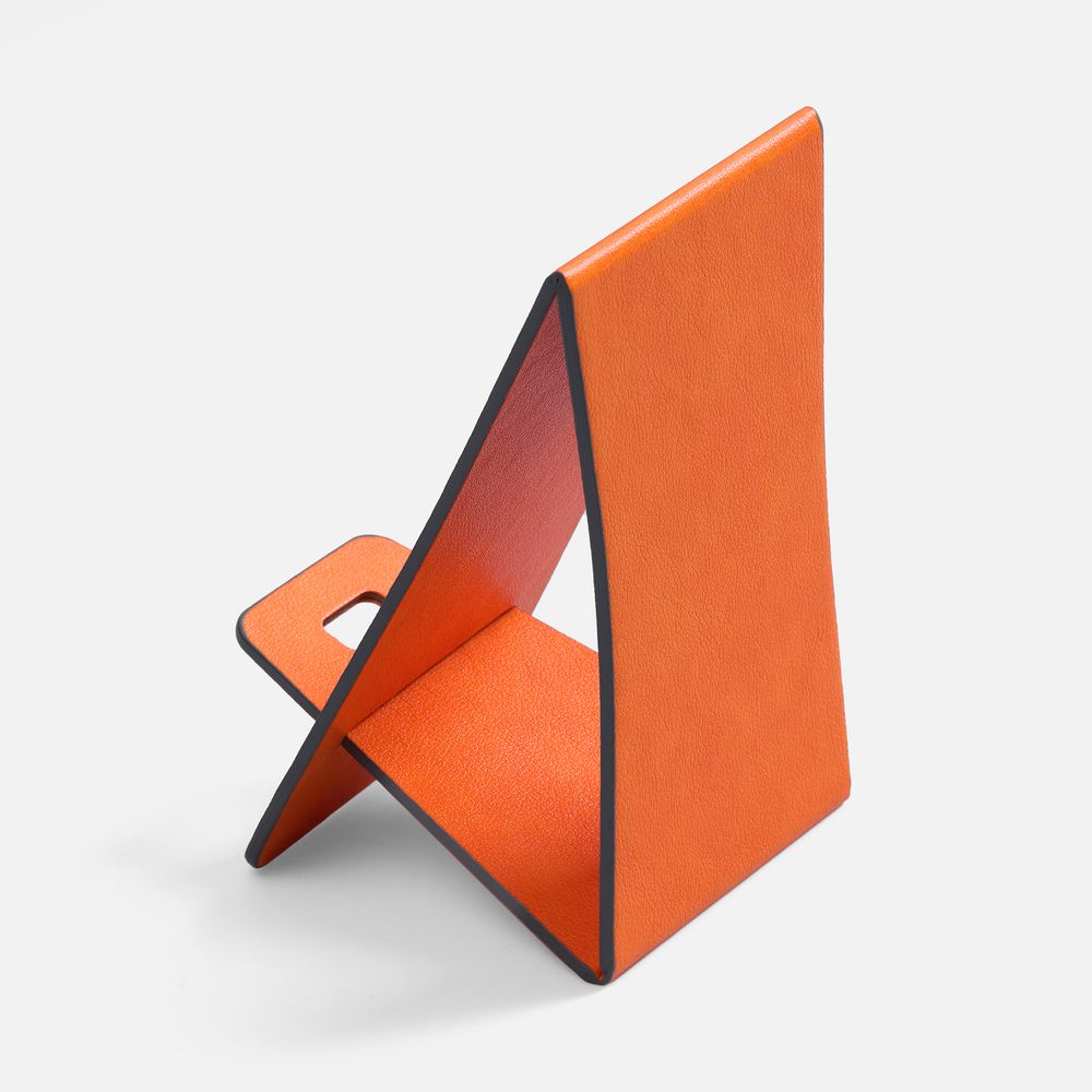 Подставка для телефона Petrus, оранжевая — изображение 4