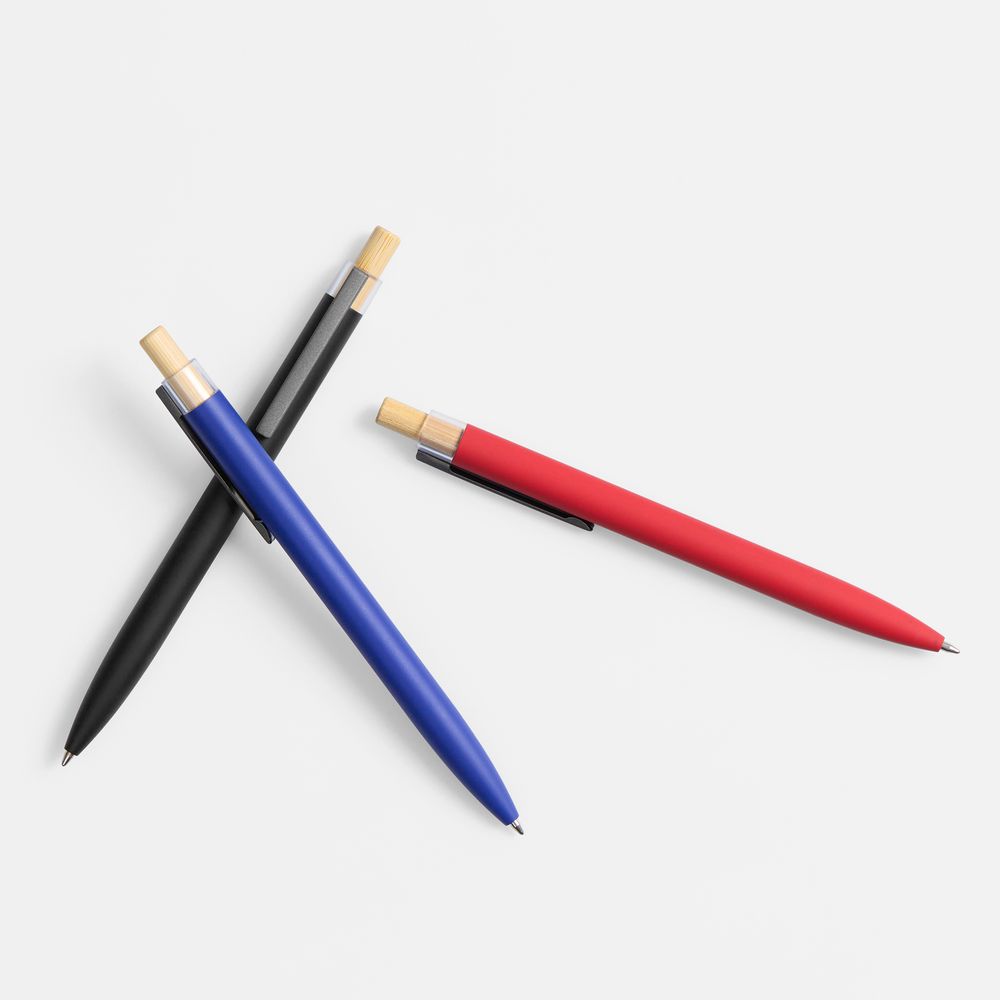 Ручка шариковая Bambink в подарочной упаковке, темно-синяя — изображение 8