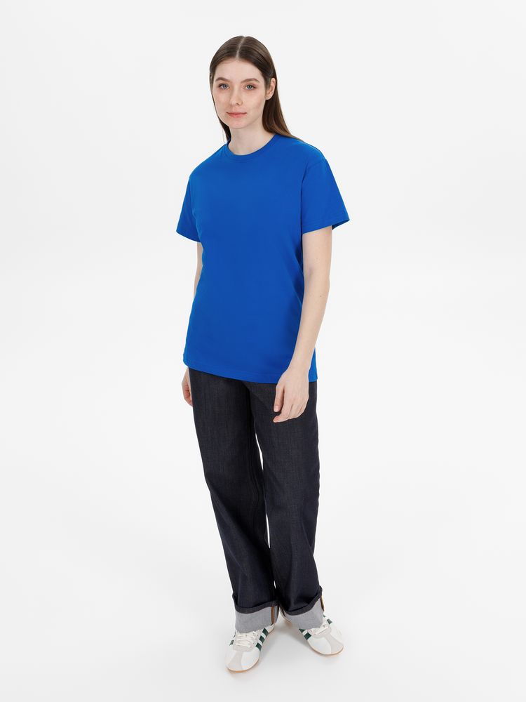 Футболка унисекс T-Bolka 180, ярко-синяя — изображение 14