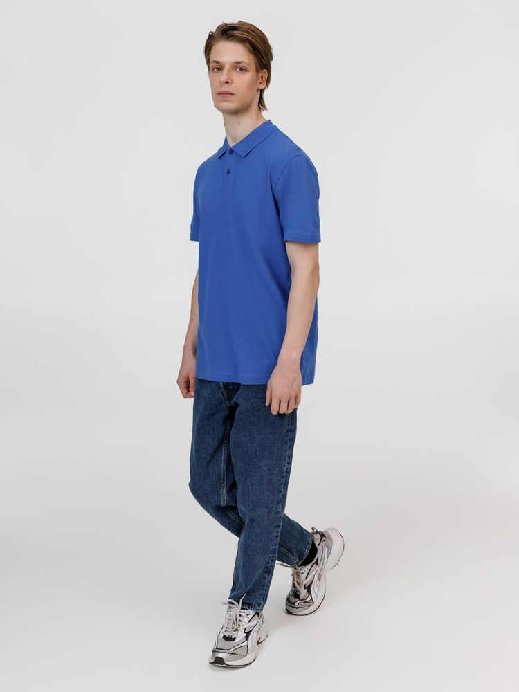 Рубашка поло унисекс Pulse, ярко-синяя (royal) — изображение 8