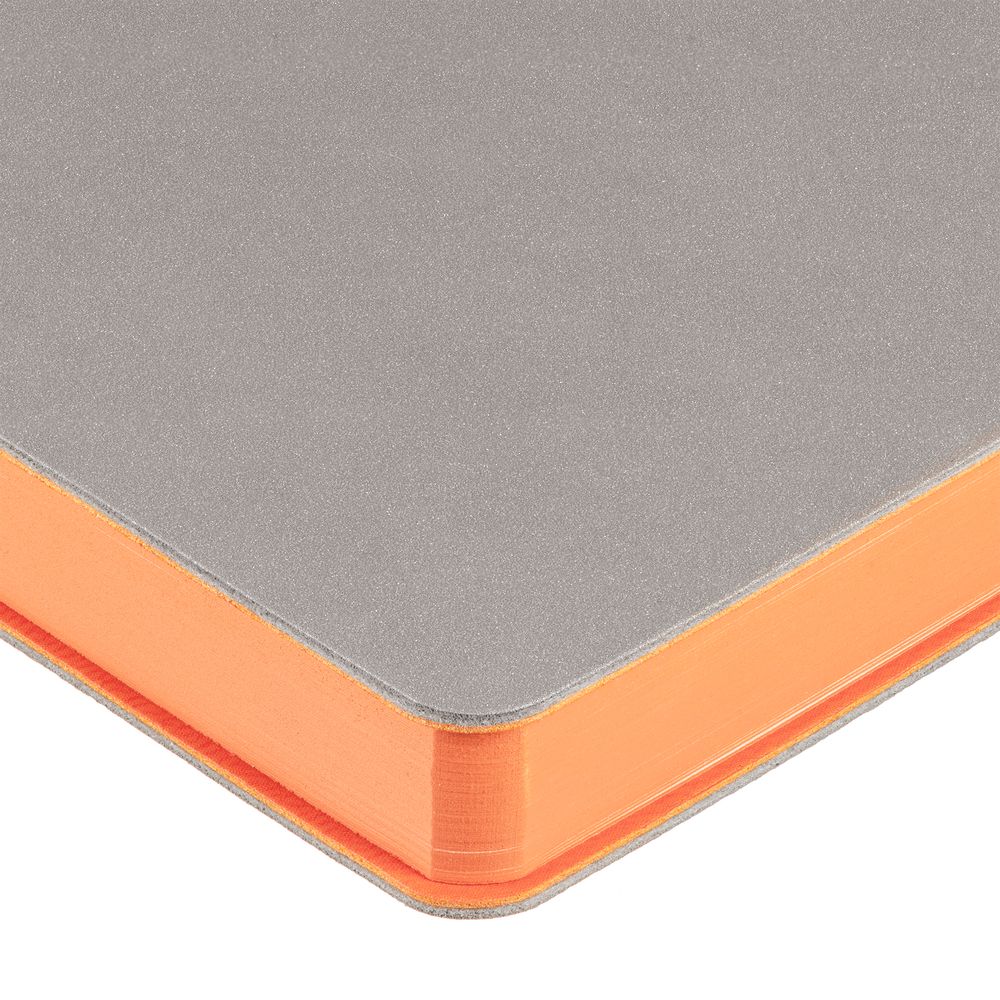 Ежедневник Flexpen, недатированный, серебристо-оранжевый — изображение 9