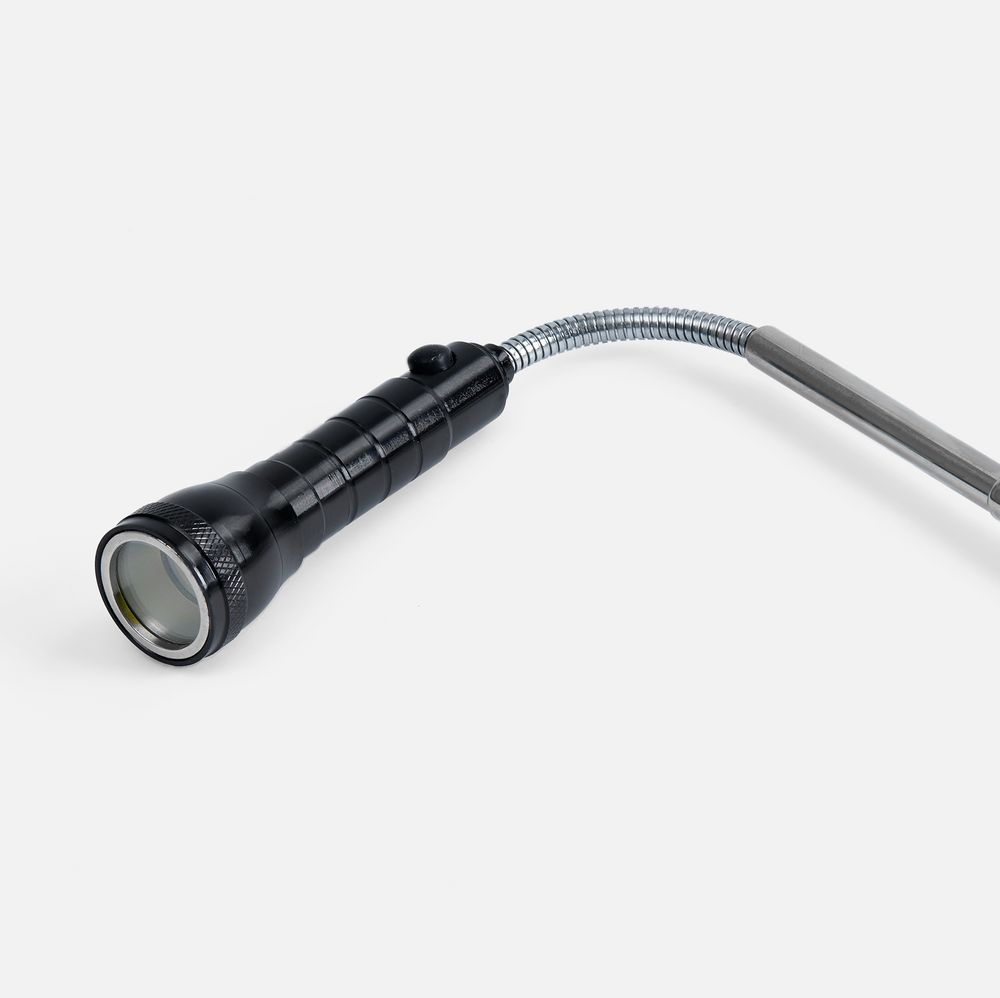 Телескопический фонарь с магнитом Flexion, ver.2, черный — изображение 7