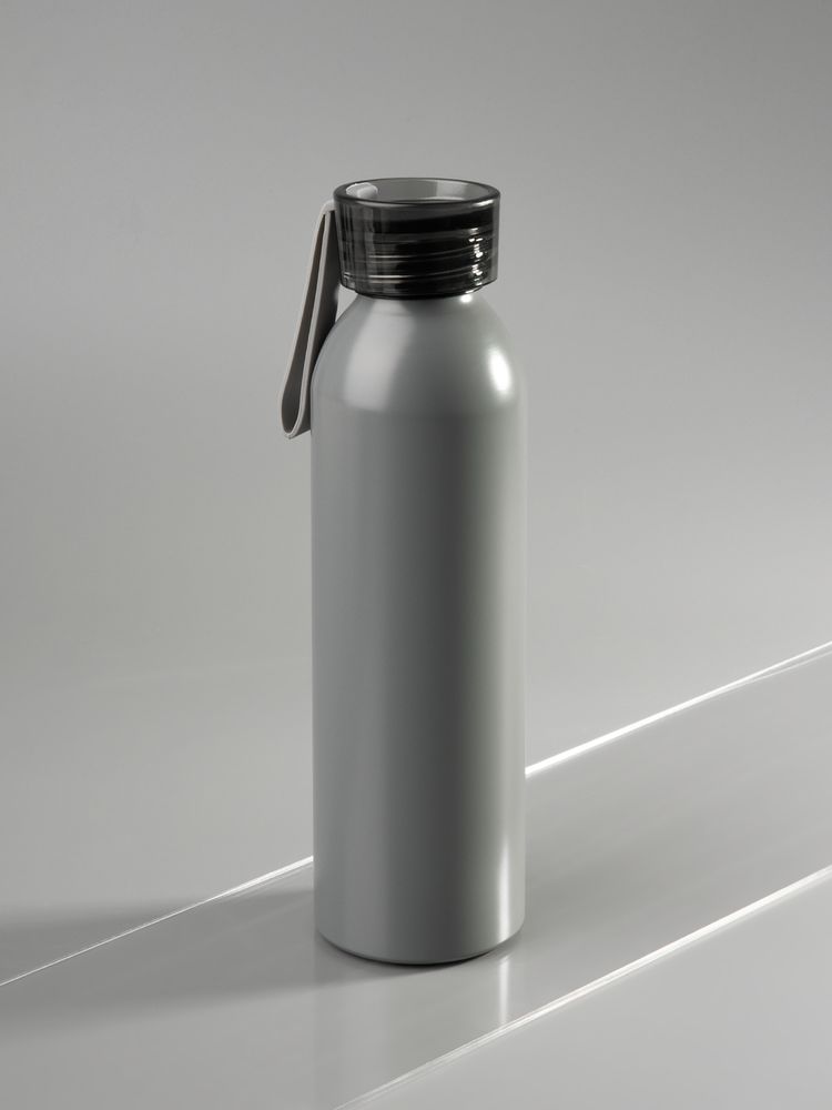 Бутылка для воды Brooke, матовая серая — изображение 8