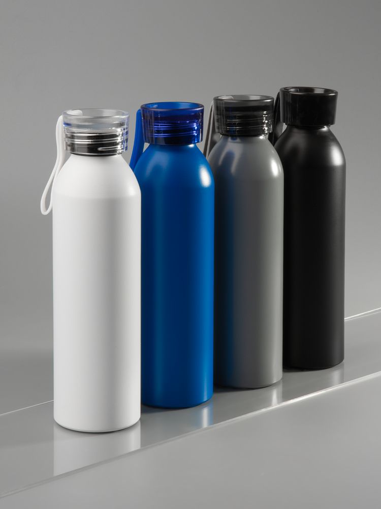 Бутылка для воды Brooke, матовая черная — изображение 11