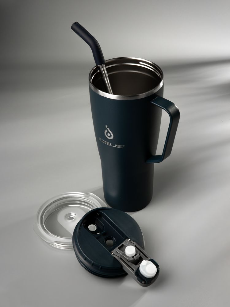 Термостакан Kasumigaoka, темно-синий — изображение 13