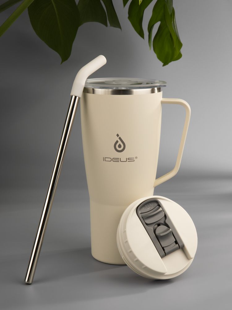 Термостакан Kasumigaoka, белый (молочный) — изображение 12