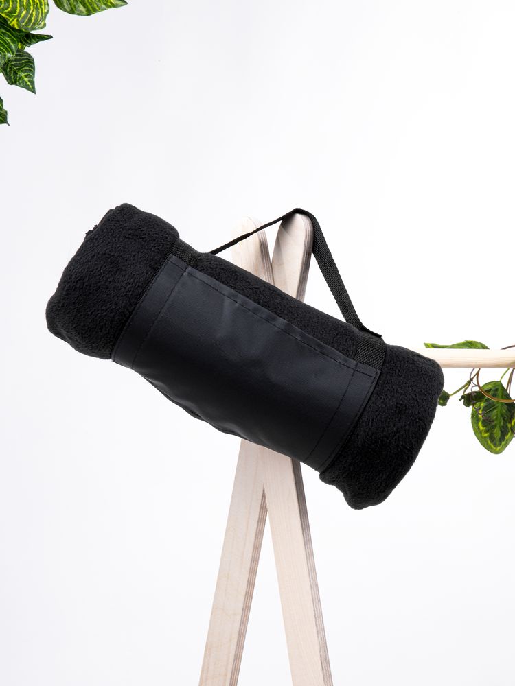 Дорожный плед Voyager 2, черный — изображение 9