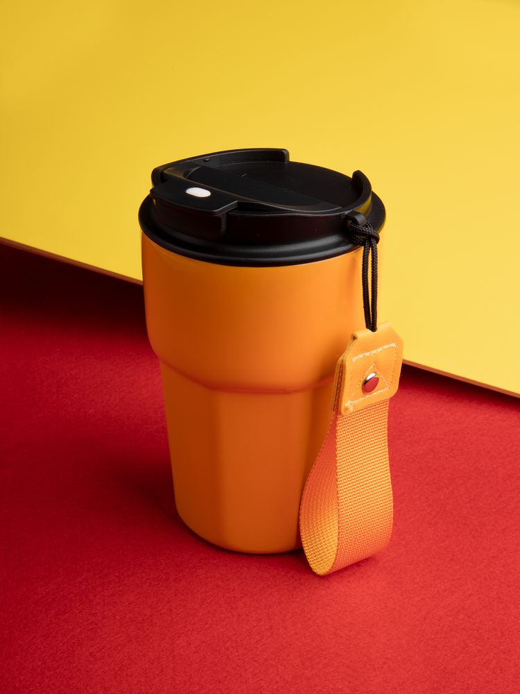 Термостакан Freshbrew, оранжевый — изображение 8