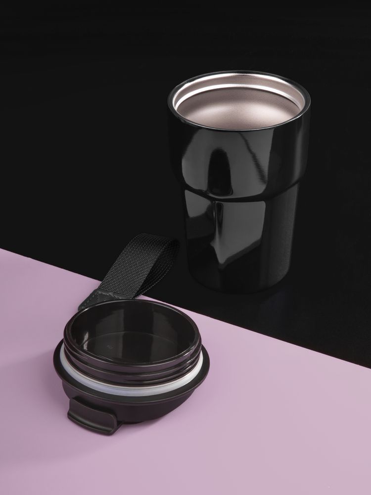 Термостакан Freshbrew, черный — изображение 9