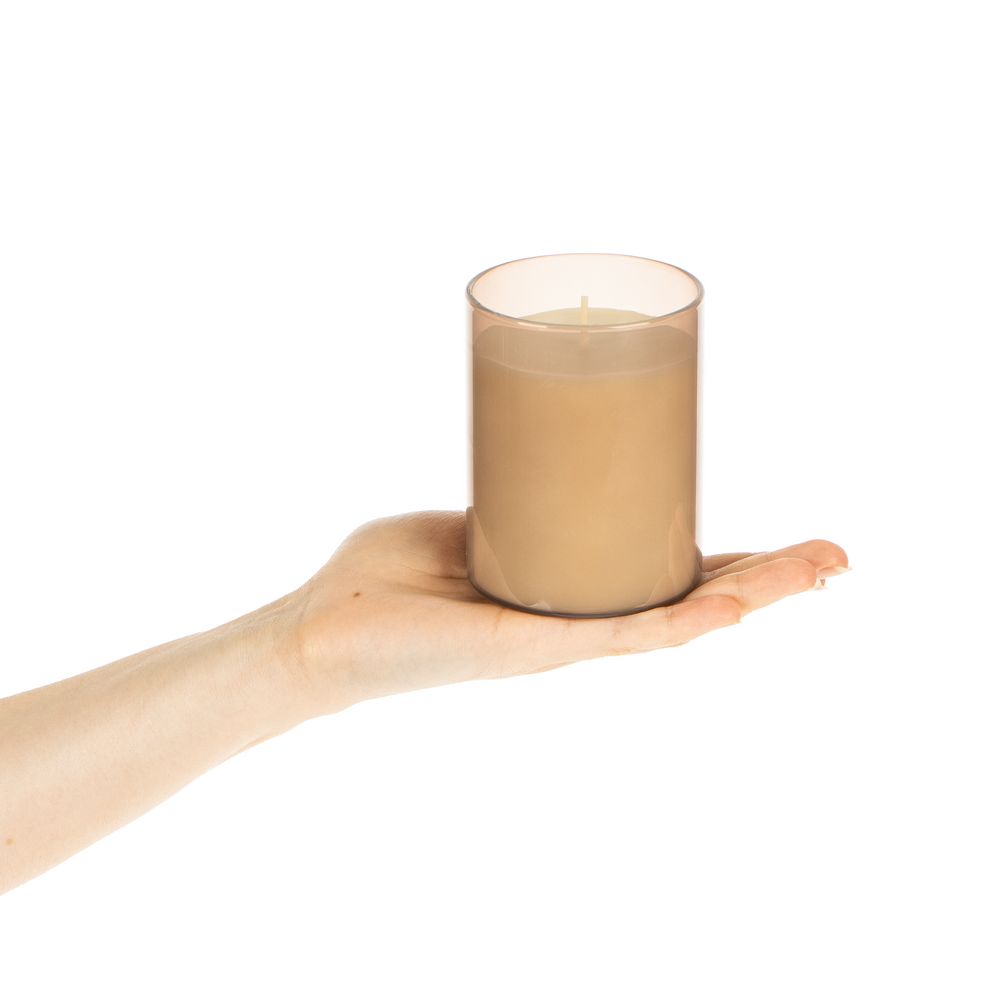 Ароматическая свеча Flikka, сосна и кипарис, бежевая — изображение 6