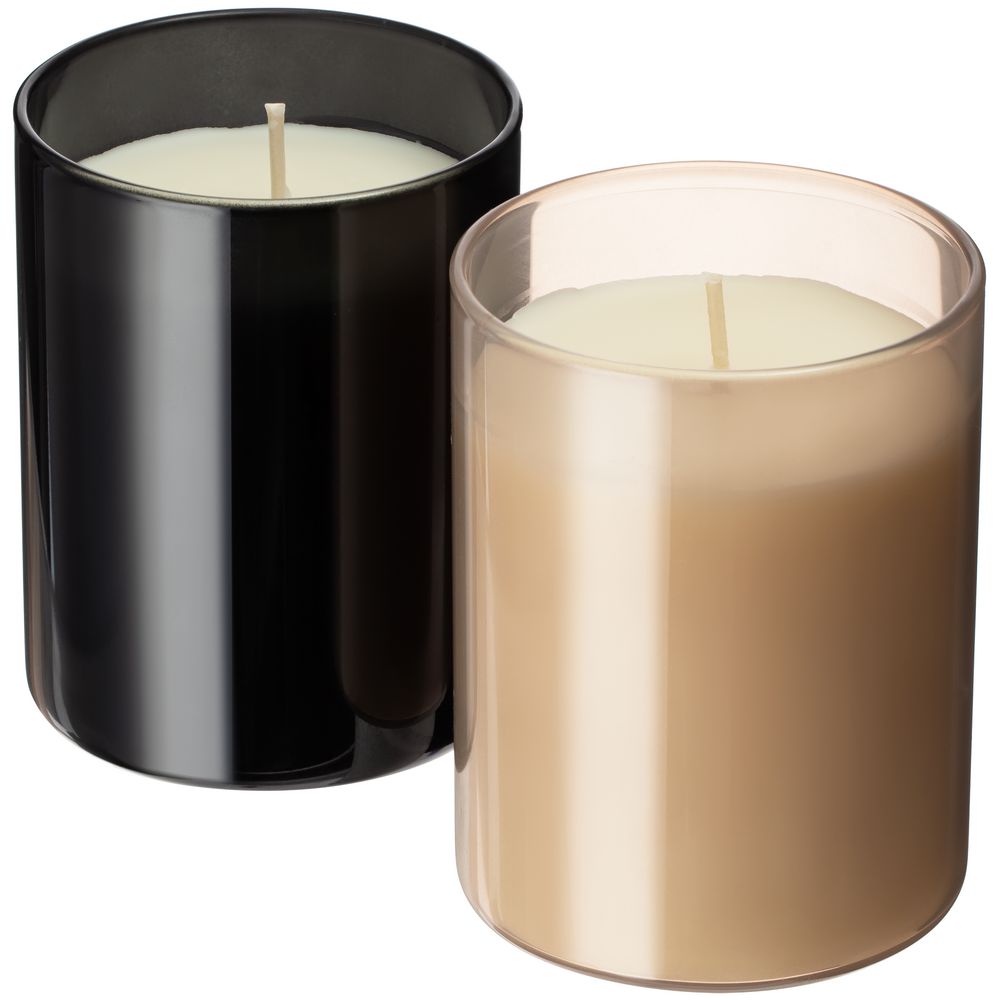 Ароматическая свеча Flikka, сандал и амбра, черная — изображение 7