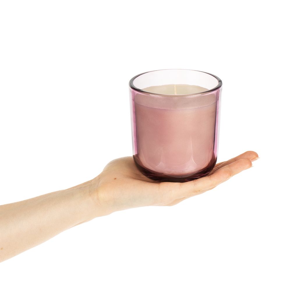 Ароматическая свеча Vitral, красный апельсин и базилик, фиолетовая — изображение 3