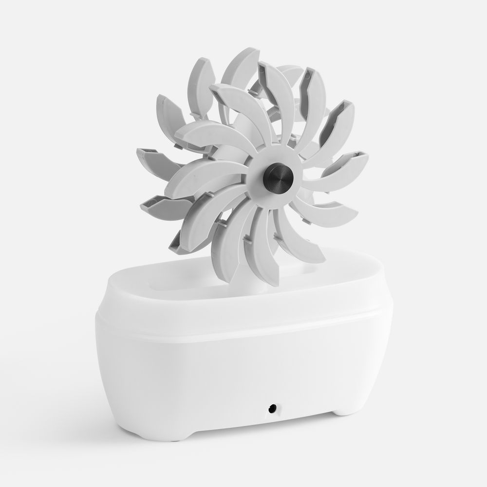 Увлажнитель-ароматизатор Steam Spin, белый с серым — изображение 4